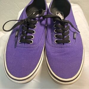 Vans Purple Athletic Shoes